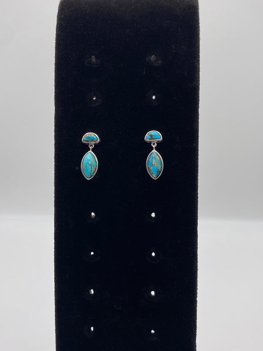 Mojave Turquoise earrings
