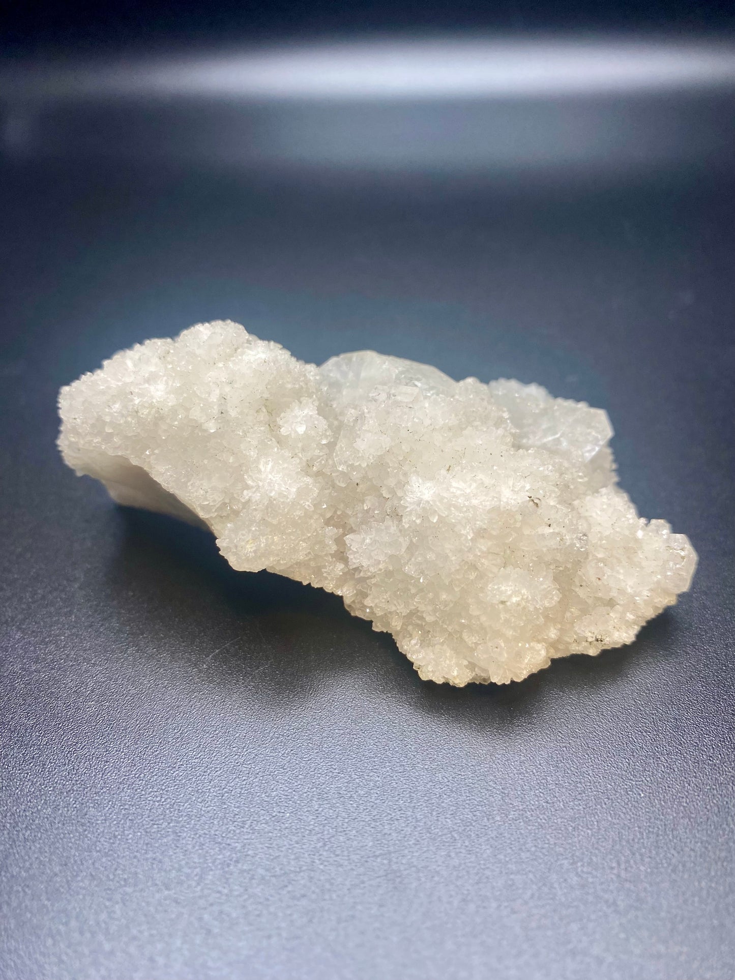 Apophyllite w/ Stilbite cluster