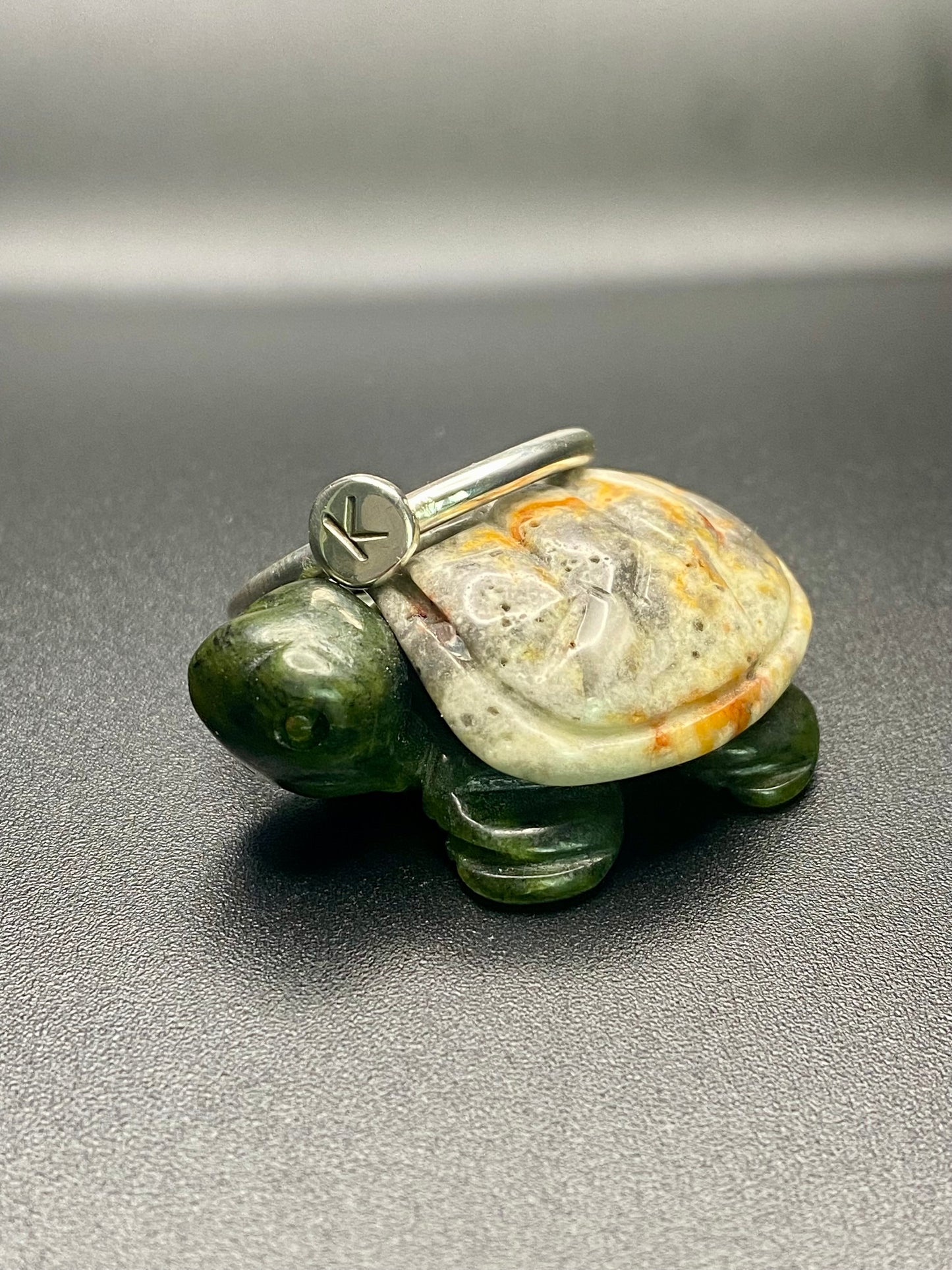 Initial nugget / .925 ring