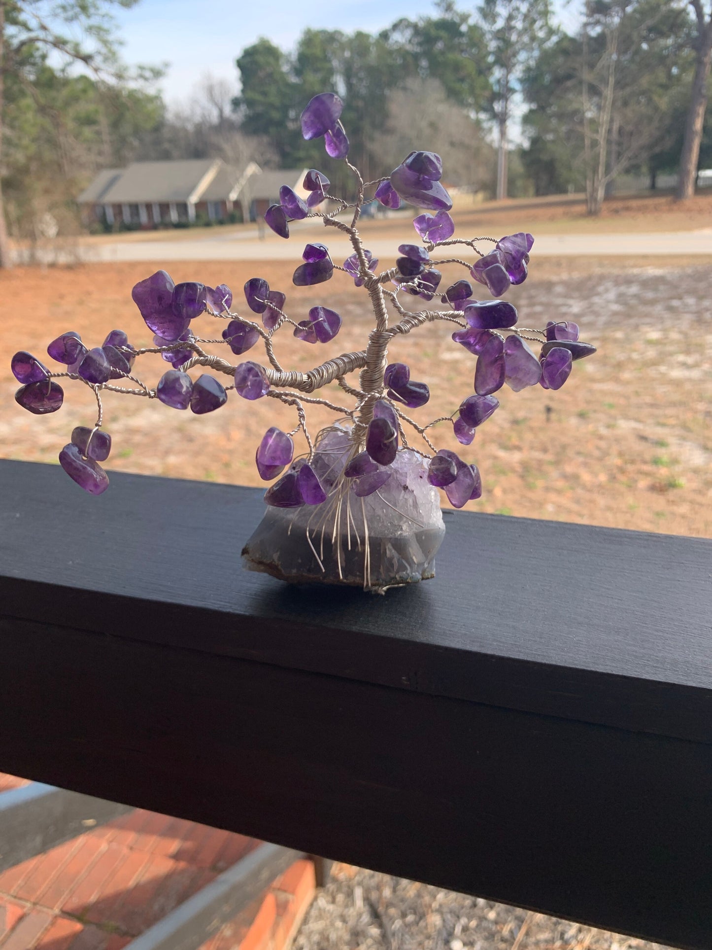 6in Amethyst bonsai / Tree of life / Crystal tree