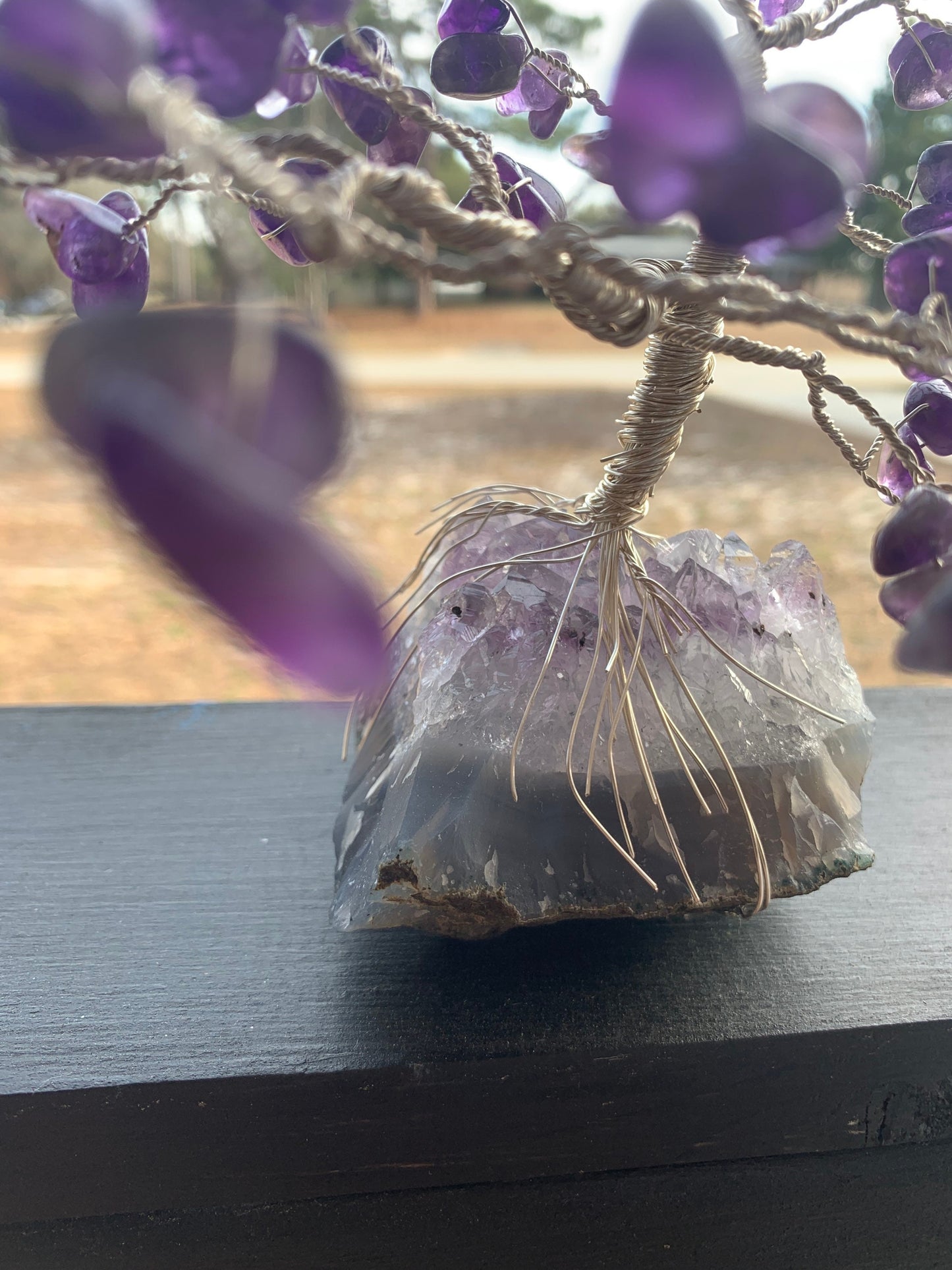 6in Amethyst bonsai / Tree of life / Crystal tree